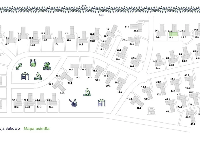 Na Kaszubach 27-2 - Ostoja Bukowo Nyaraló